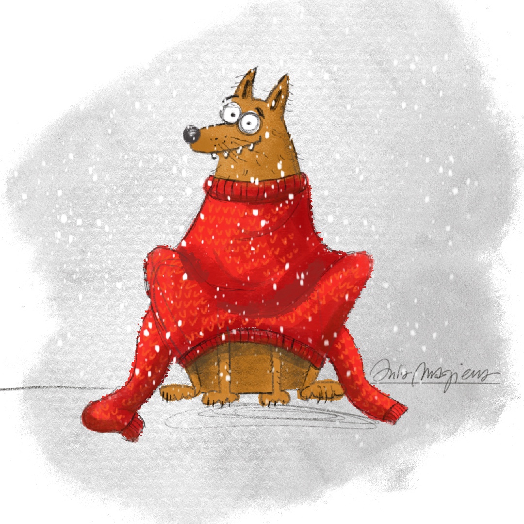 Read more about the article FUNNY DOG Illustration